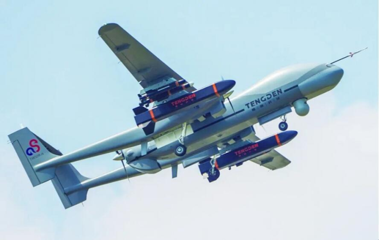解放軍TB-001無人機（資料圖）